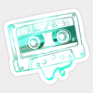 CHILDREN OF 90S - classic collector blue edition Sticker